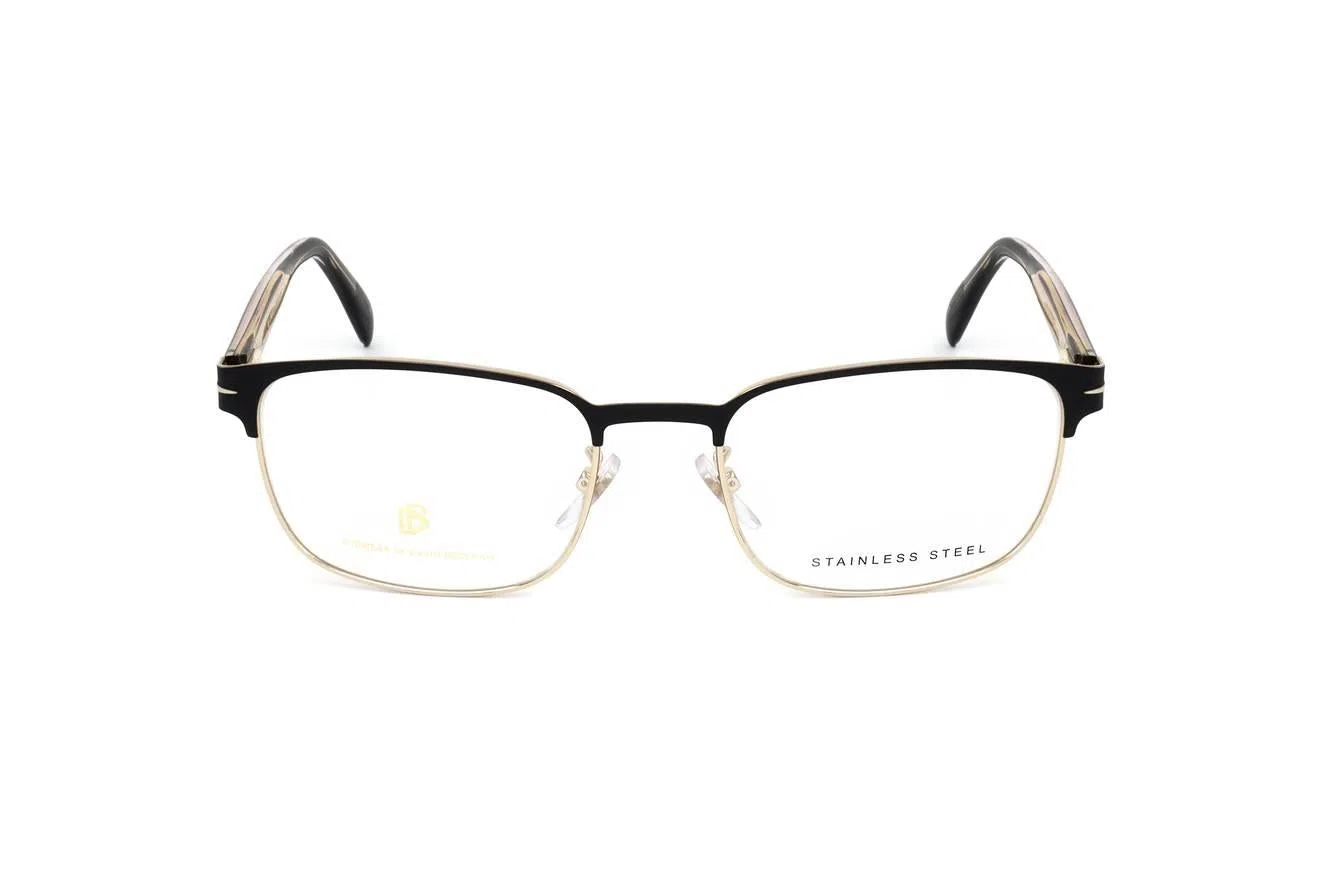 David Beckham Db1066 Eyeglasses - MATTE BLACK GOLD - view 2